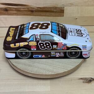 UPS 88 Dale Jarrett Race Car Candy Box with Candy opened